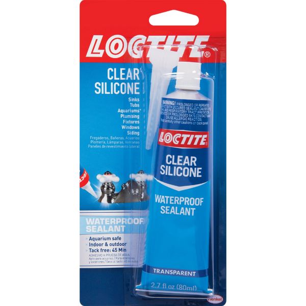 Loctite Clear Silicone Waterproof Sealant